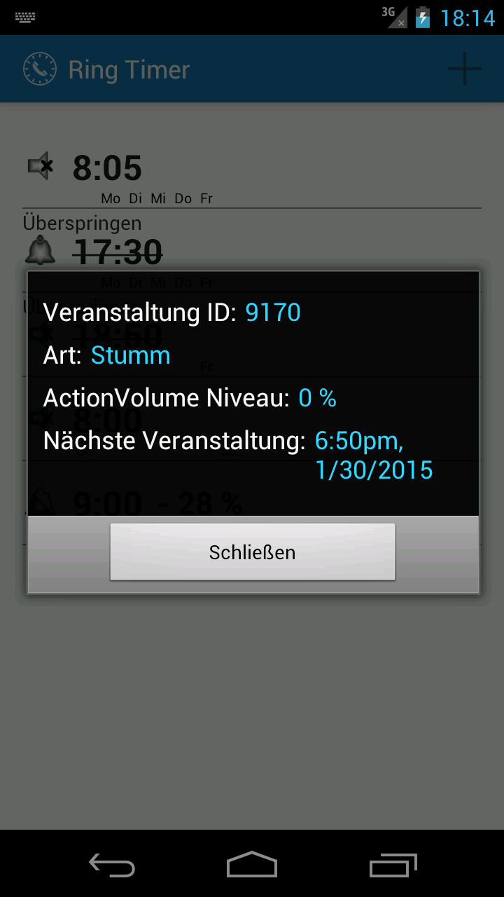 Home Screen Widget auf einfache Weise zwischen Stumm, Vibration und
