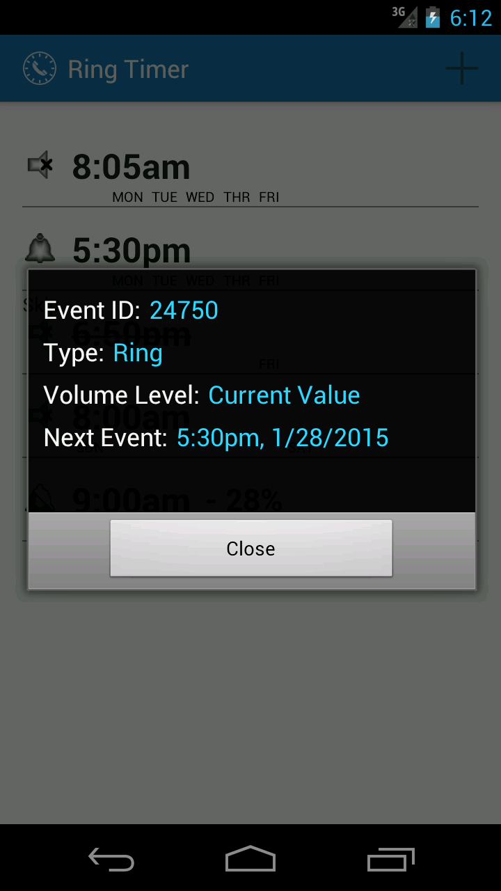 Home Screen widget to easily toggle between Silent, Vibrate, and Normal